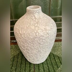 Anthropologie Terrain Textured Cream Vase from NWT